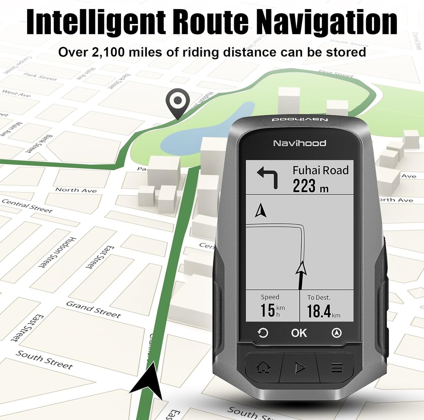 Navihood L1 GPS Bike Computer